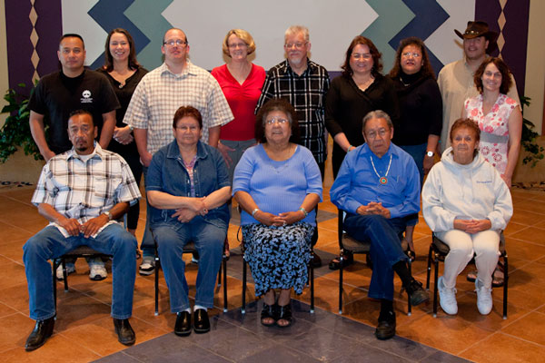 Working group at Mille Lacs in May 2011