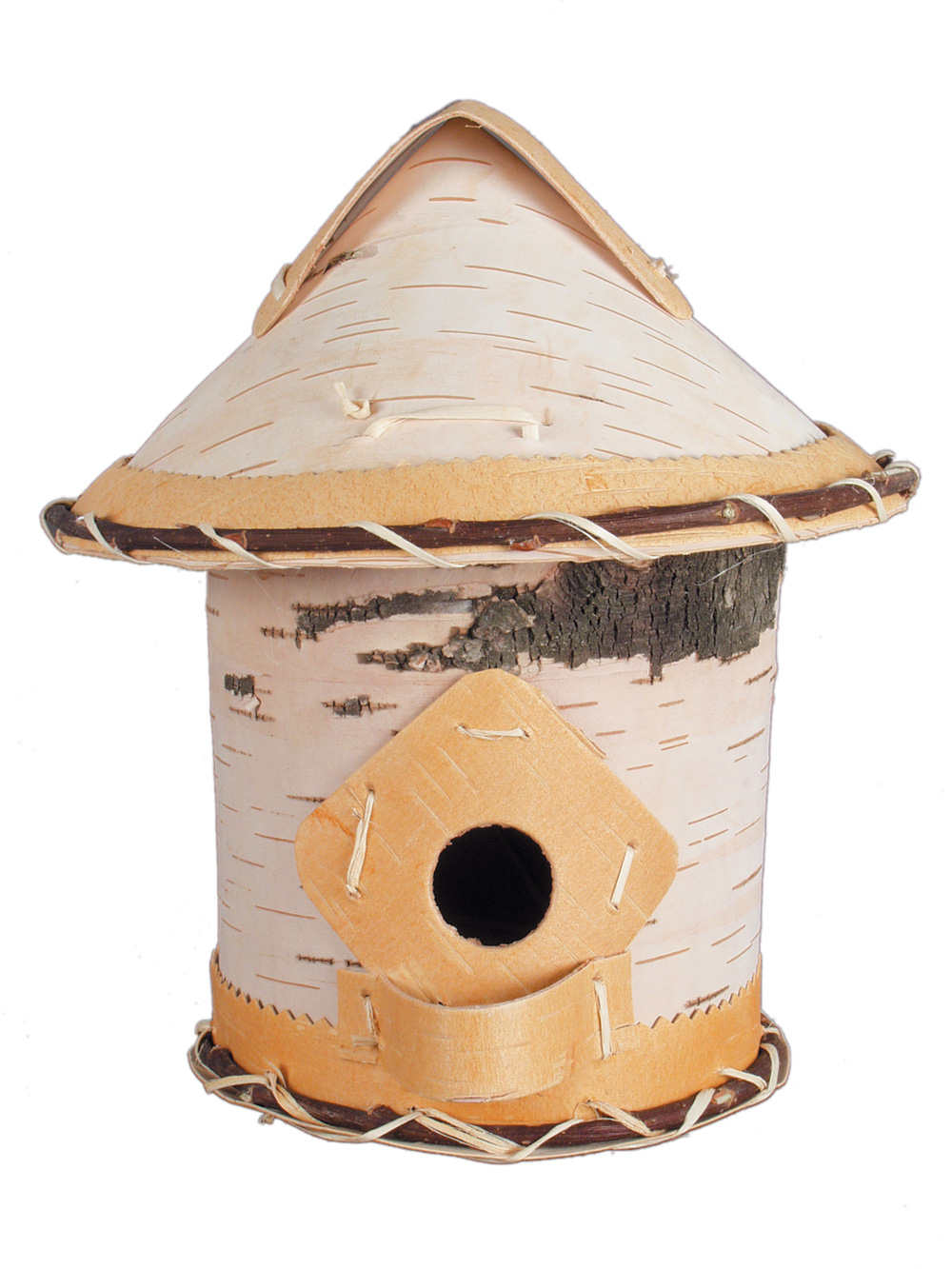 birchbark birdhouse